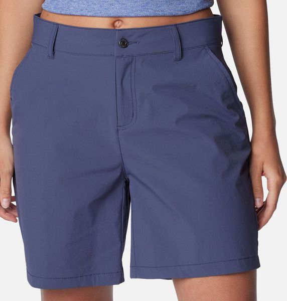 Women Columbia Summit Valley™ Hiking Shorts Navy | US-CGDFUL-029