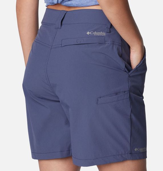 Women Columbia Summit Valley™ Hiking Shorts Navy | US-CGDFUL-029