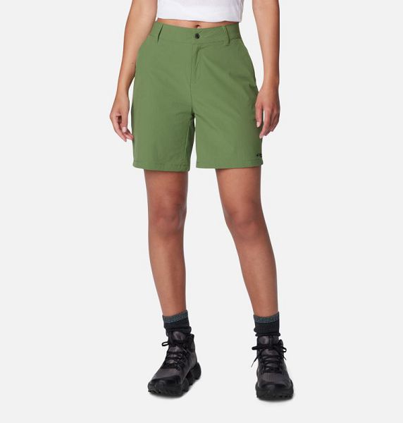 Women Columbia Summit Valley™ Hiking Shorts Green | US-VDIRJY-674