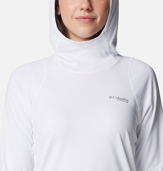 Women Columbia Summit Valley™ Technical Hoodie White | US-XDYJRE-105