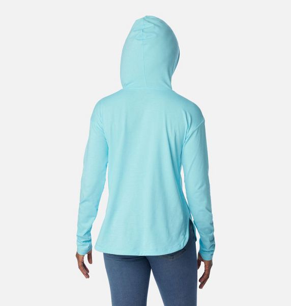 Women Columbia Sun Trek™ Hoodie Turquoise | US-DKOHUE-786