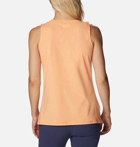 Women Columbia Sun Trek™ Technical Tank Top Coral | US-NPCXHV-918