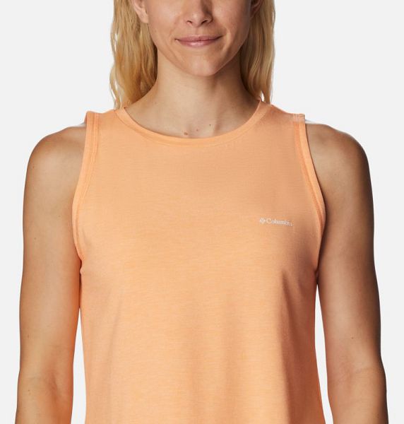 Women Columbia Sun Trek™ Technical Tank Top Coral | US-NPCXHV-918