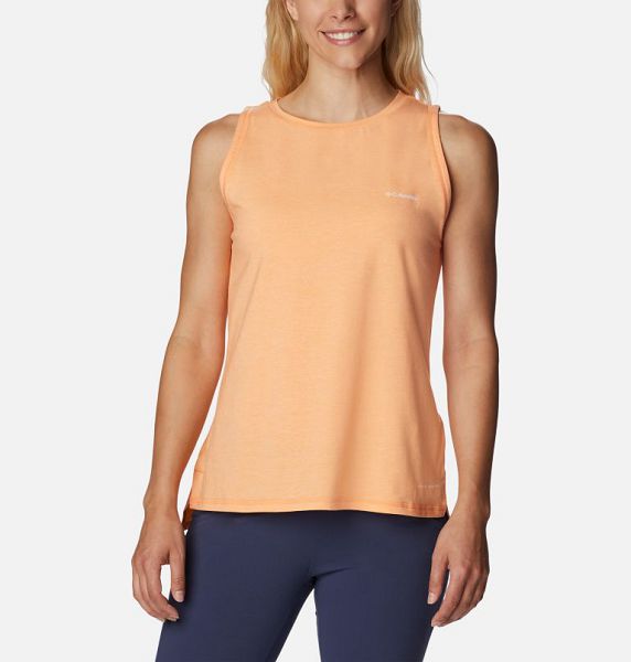 Women Columbia Sun Trek™ Technical Tank Top Coral | US-NPCXHV-918