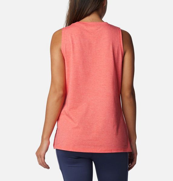 Women Columbia Sun Trek™ Technical Tank Top Orange | US-QDCNRO-013