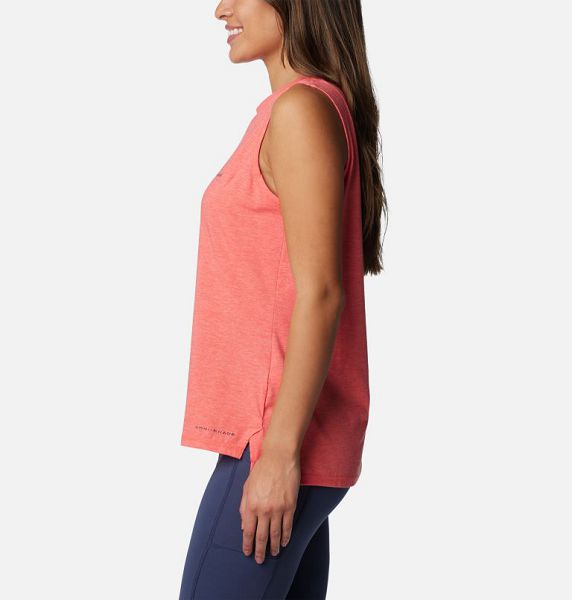 Women Columbia Sun Trek™ Technical Tank Top Orange | US-QDCNRO-013