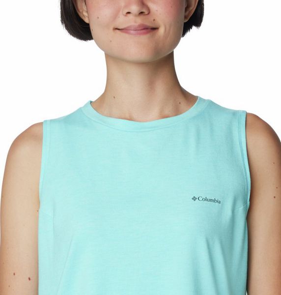 Women Columbia Sun Trek™ Technical Tank Top Turquoise | US-SFIBGK-651