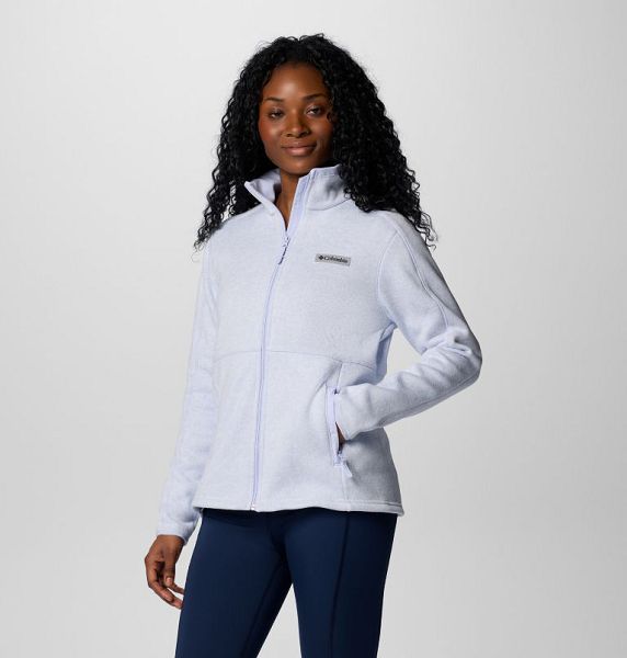 Women Columbia Sweater Weather™ II Fleece Jackets Blue | US-EXKCID-196