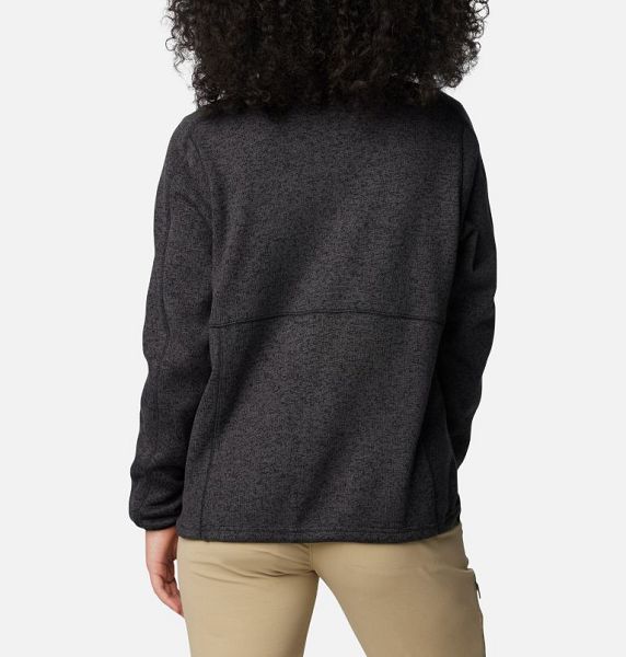 Women Columbia Sweater Weather™ II Fleece Jackets Black | US-IHQNTG-960