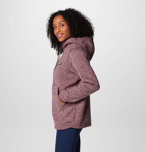 Women Columbia Sweater Weather™ II Sherpa Fleece Jackets Brown | US-PLHBYT-640