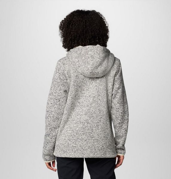 Women Columbia Sweater Weather™ II Sherpa Fleece Jackets Grey / White | US-ZPGDOR-250