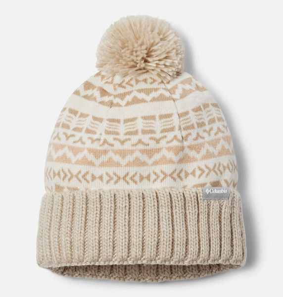 Women Columbia Sweater Weather™ Pom Beanie Beige | US-LEMGRQ-762