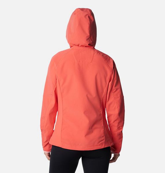 Women Columbia Sweet As™ Softshell Hooded Jackets Orange | US-RPLMCG-270