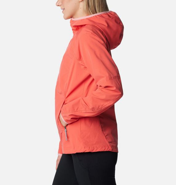 Women Columbia Sweet As™ Softshell Hooded Jackets Orange | US-RPLMCG-270