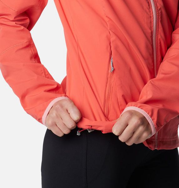 Women Columbia Sweet As™ Softshell Hooded Jackets Orange | US-RPLMCG-270