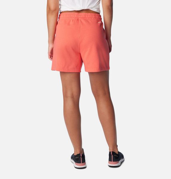 Women Columbia Trek™ French Terry Shorts Orange | US-PNAIEU-459