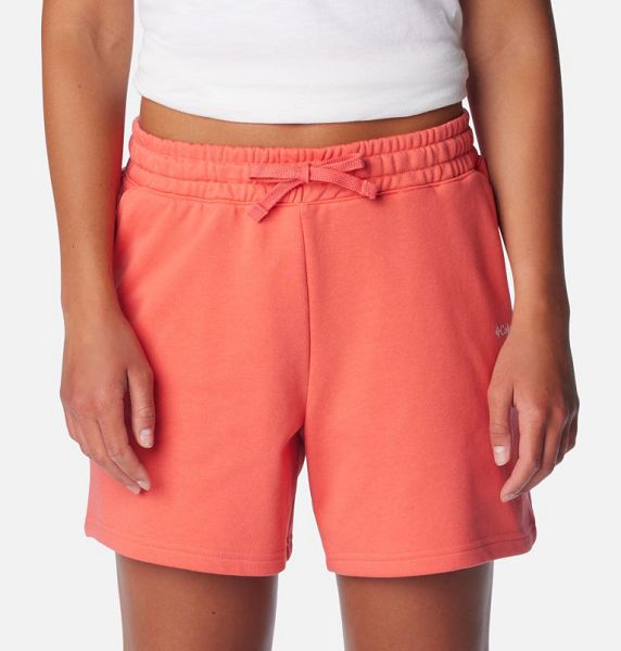 Women Columbia Trek™ French Terry Shorts Orange | US-PNAIEU-459