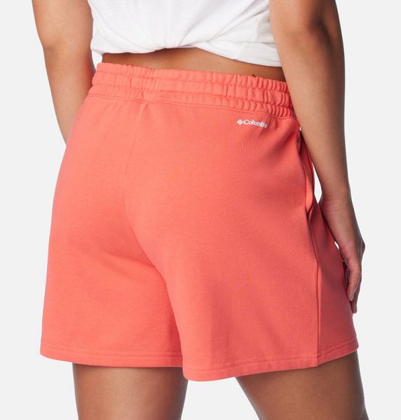 Women Columbia Trek™ French Terry Shorts Orange | US-PNAIEU-459