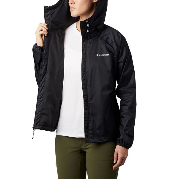 Women Columbia Ulica™ Rain Jackets Black | US-SYMBPN-617