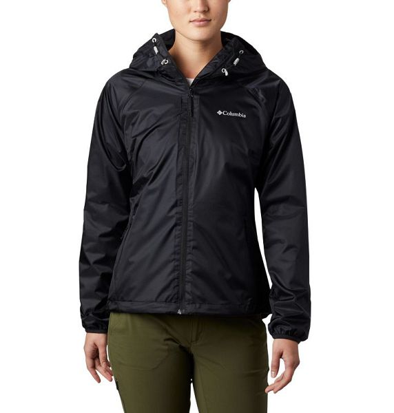 Women Columbia Ulica™ Rain Jackets Black | US-SYMBPN-617