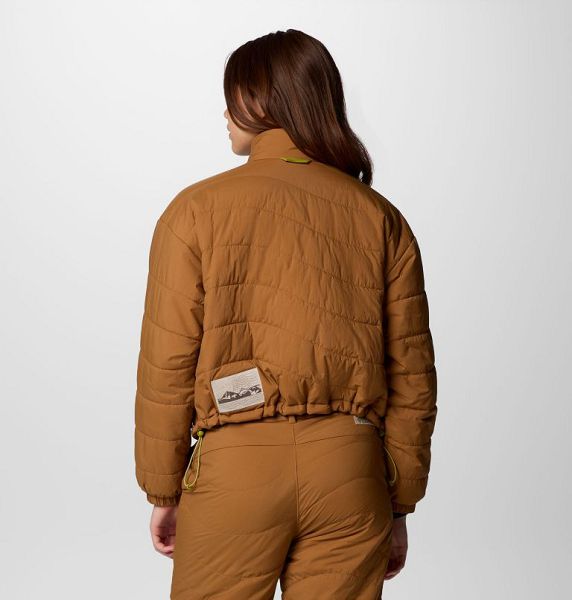 Women Columbia Wallowa™ Cropped Insulated Jackets Brown | US-APBJRK-238