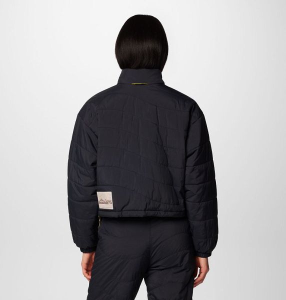 Women Columbia Wallowa™ Cropped Insulated Jackets Black | US-NGYOAV-023