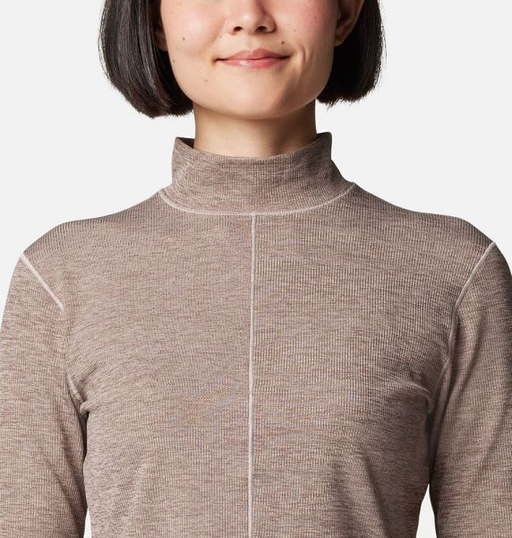 Women Columbia Wallowa™ Cropped Long Sleeve T-Shirt Grey | US-ILQHEN-827