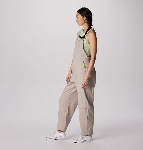 Women Columbia Wallowa™ Softshell Overalls Grey | US-HAQLMZ-594