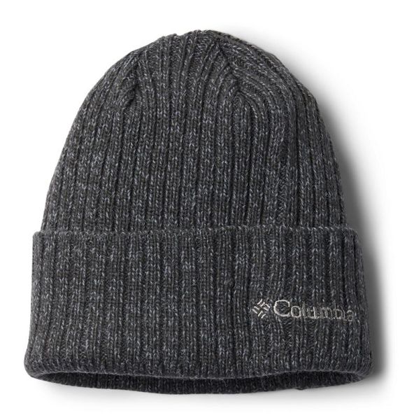 Women Columbia Watch Cap Beanie Deep Grey | US-OLBJTH-173