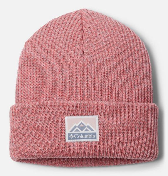 Women Columbia Whirlibird Cuffed Beanie Pink / Grey | US-OFCPTB-813