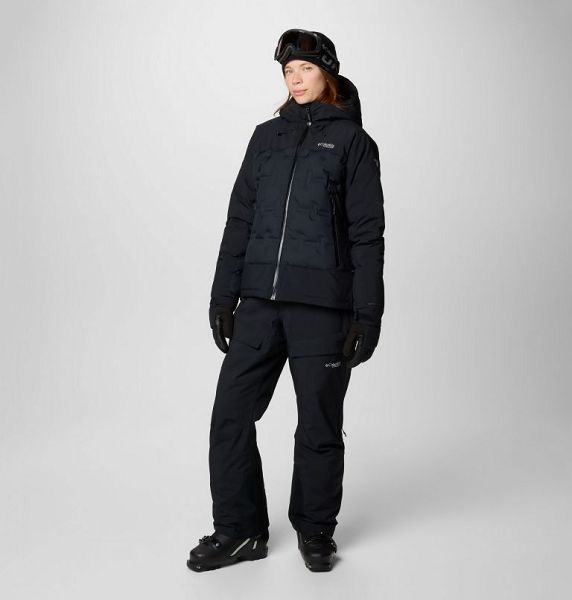 Women Columbia Wildcard™ IV Waterproof Down Ski Jackets Black | US-HTIRPG-163