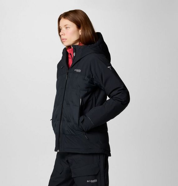 Women Columbia Wildcard™ IV Waterproof Down Ski Jackets Black | US-HTIRPG-163