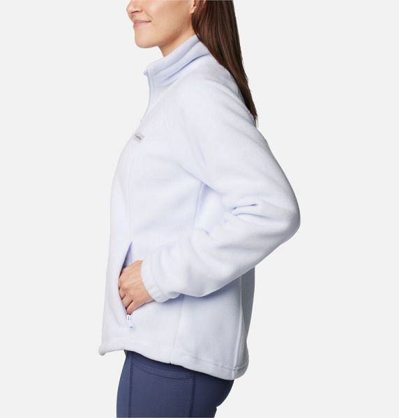 Women Columbia WoBenton Springs™ Full Zip Fleece Jackets Blue | US-NTQEOJ-856