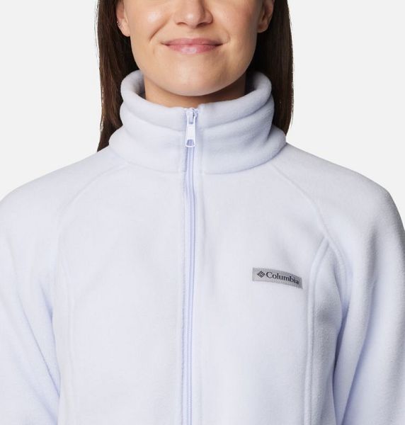 Women Columbia WoBenton Springs™ Full Zip Fleece Jackets Blue | US-NTQEOJ-856