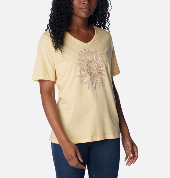 Women Columbia WoBluebird Day™ Casual Graphic T-Shirt Flower | US-XZEDVG-348