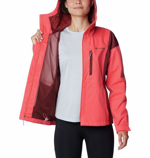 Women Columbia WoHikebound™ Waterproof Walking Shell Jackets Brown | US-IPTXEN-419