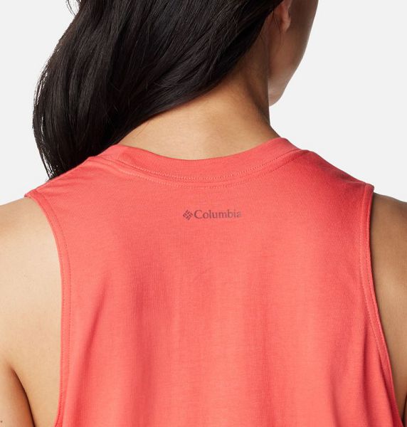 Women Columbia WoNorth Cascades™ Casual Graphic Tank Top Orange | US-RDQFHE-972