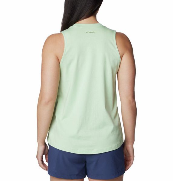 Women Columbia WoNorth Cascades™ Casual Graphic Tank Top Olive | US-FZHALY-513