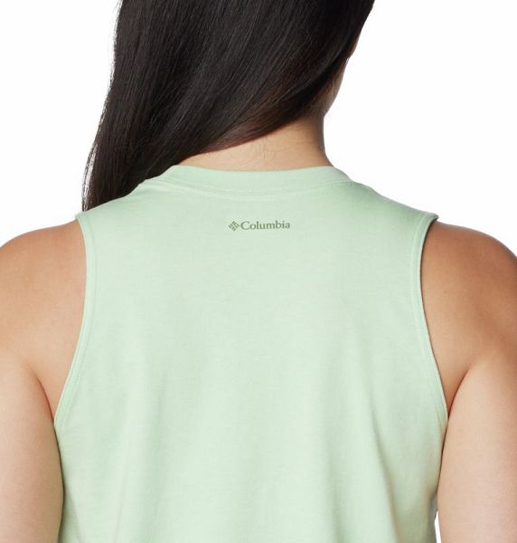 Women Columbia WoNorth Cascades™ Casual Graphic Tank Top Olive | US-FZHALY-513