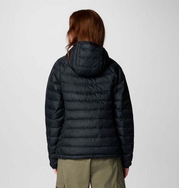 Women Columbia WoPowder Lite™ II Hooded Insulated Jackets Black | US-IMWDNK-168