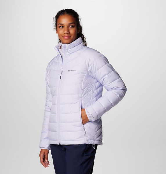 Women Columbia WoPowder Lite™ II Hooded Insulated Jackets Blue | US-UBNJYX-271