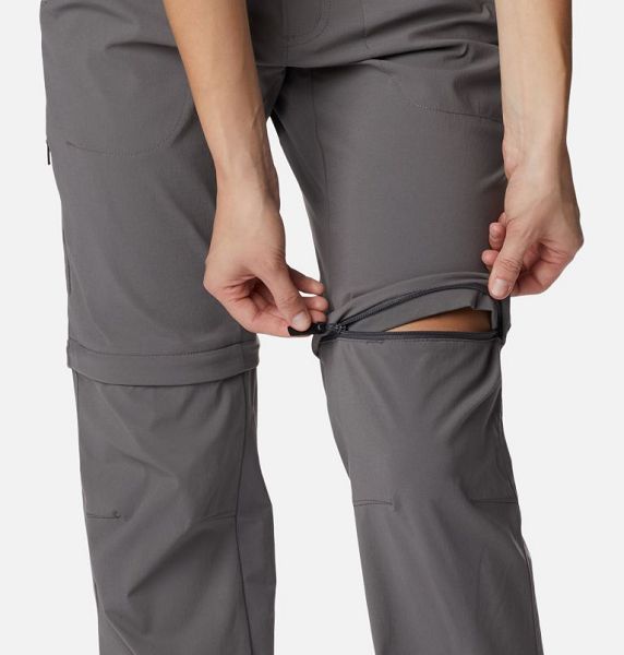 Women Columbia WoSaturday Trail™ Convertible Hiking Pants Grey | US-BNXLZR-784