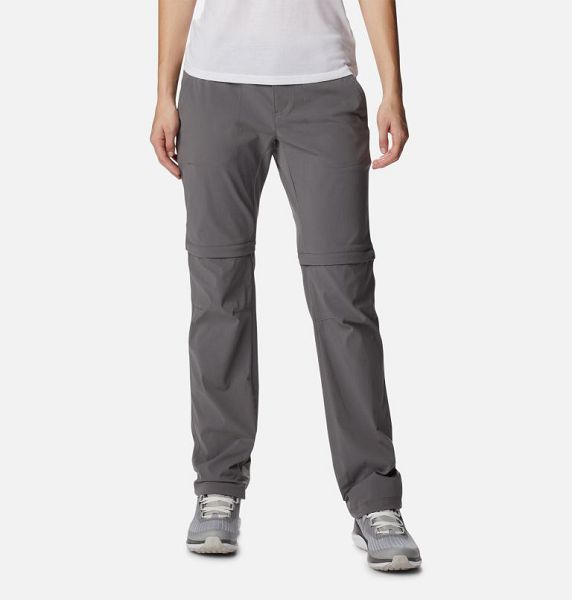 Women Columbia WoSaturday Trail™ Convertible Hiking Pants Grey | US-BNXLZR-784