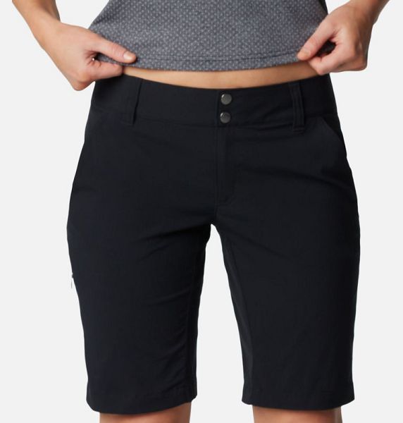 Women Columbia WoSaturday Trail™ Long Shorts Black | US-UDIABY-850