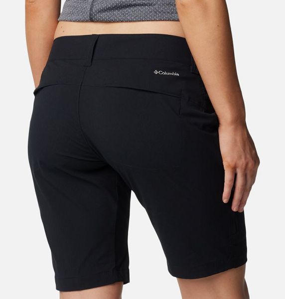 Women Columbia WoSaturday Trail™ Long Shorts Black | US-UDIABY-850