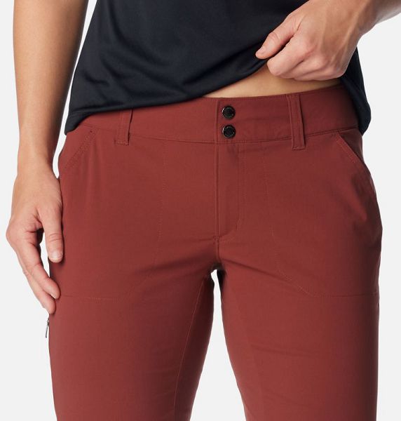 Women Columbia WoSaturday Trail™ Long Shorts Brown | US-MOETSD-987