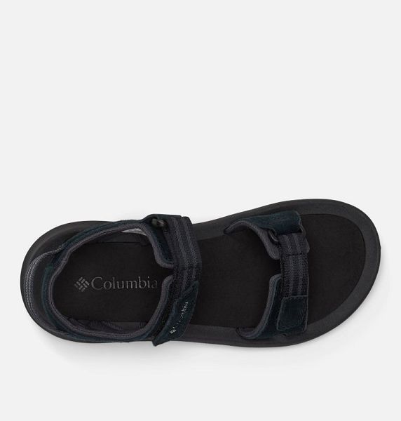 Women Columbia WoTrailstorm™ Hiker 2 Strap Sandals Black / Light | US-MSBIRN-942