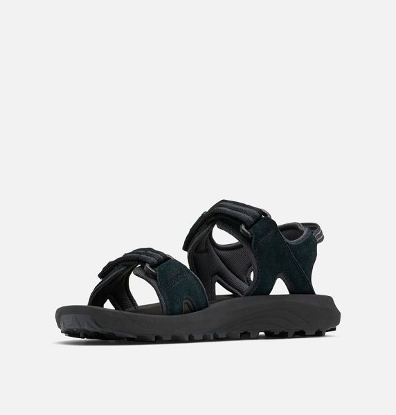 Women Columbia WoTrailstorm™ Hiker 2 Strap Sandals Black / Light | US-MSBIRN-942