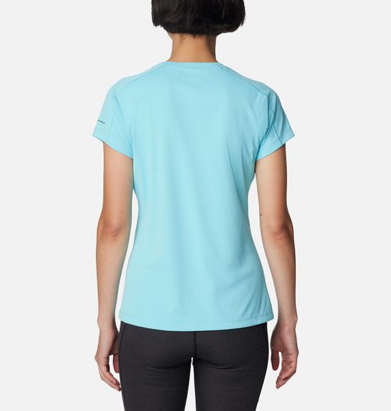 Women Columbia Zero Rules™ Technical T-Shirt Turquoise | US-ICULZG-203