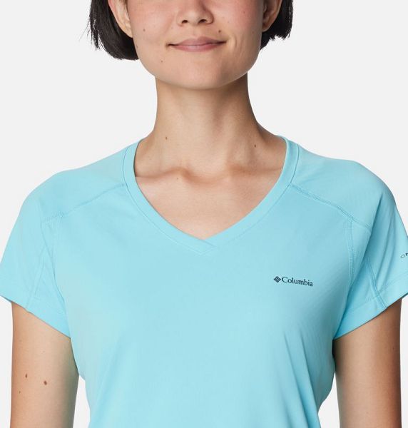 Women Columbia Zero Rules™ Technical T-Shirt Turquoise | US-ICULZG-203